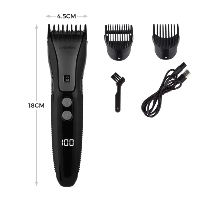 Carmen Professional IPX7 Hair Clipper