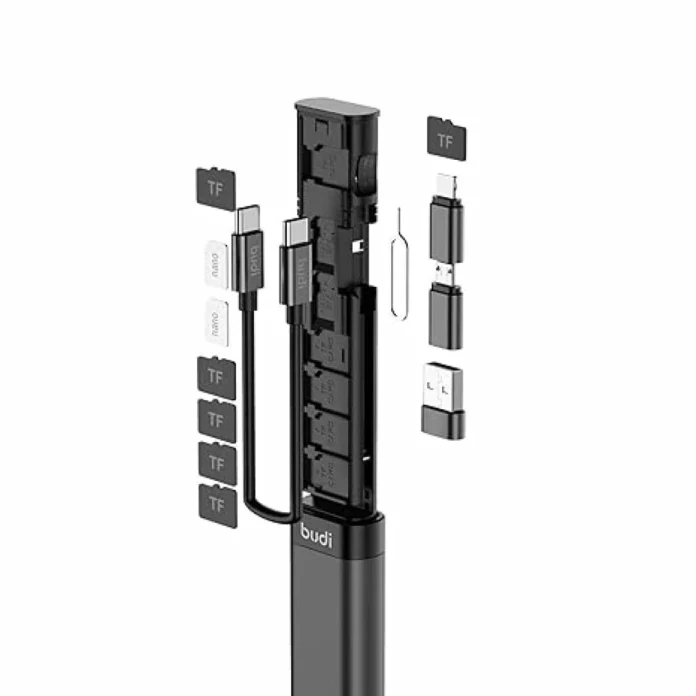 Budi Flexi Charge 8 – Universal 8-in-1 Adapter Kit